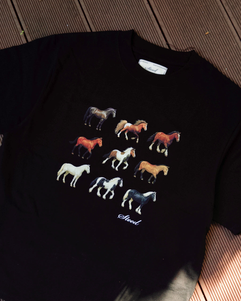 Year of Horse Tee - Black