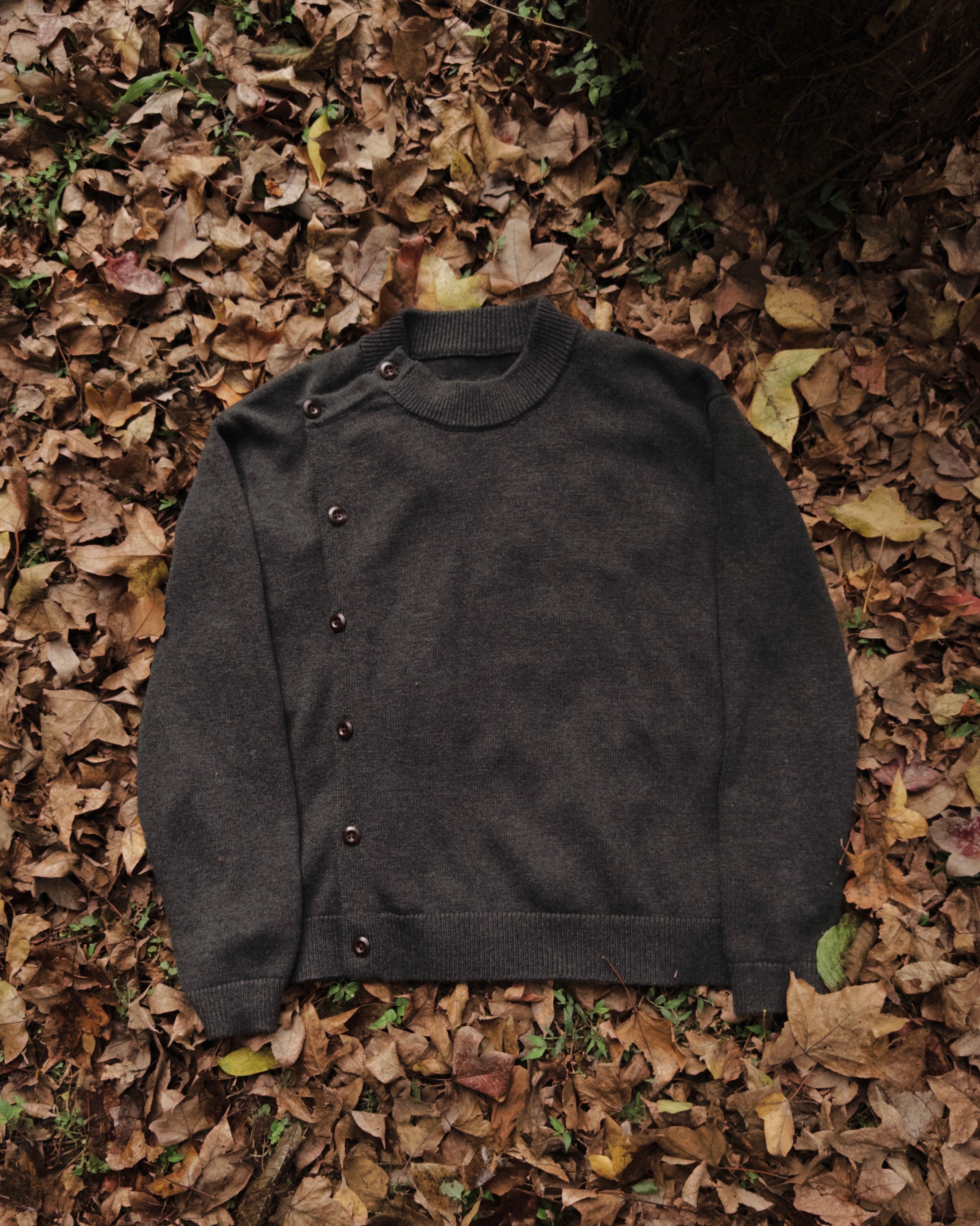 Asymmetrical Fencing Sweater