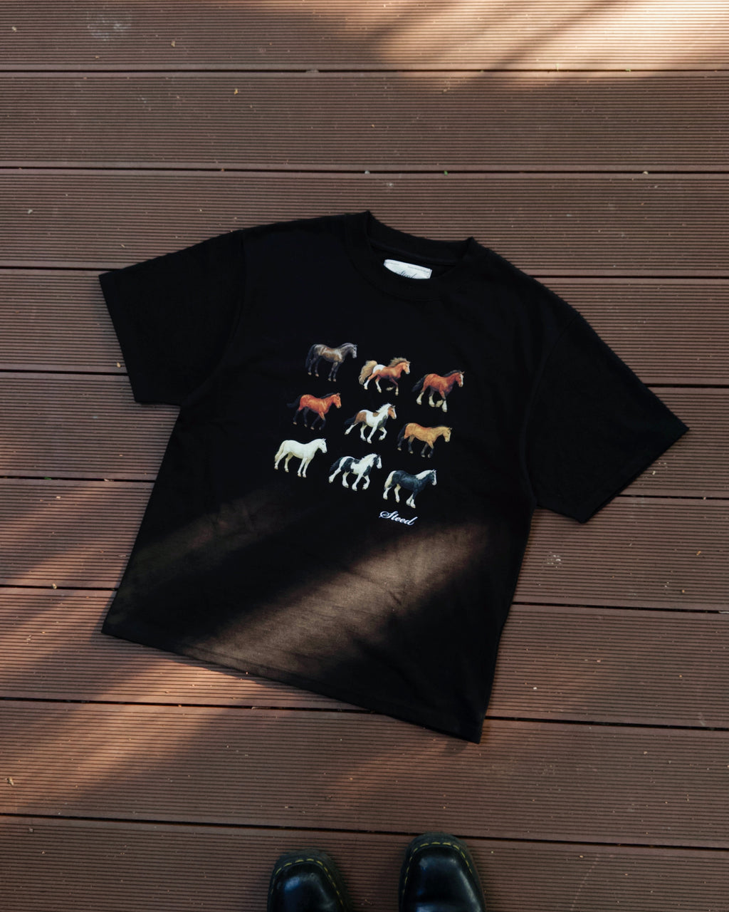 Year of Horse Tee - Black