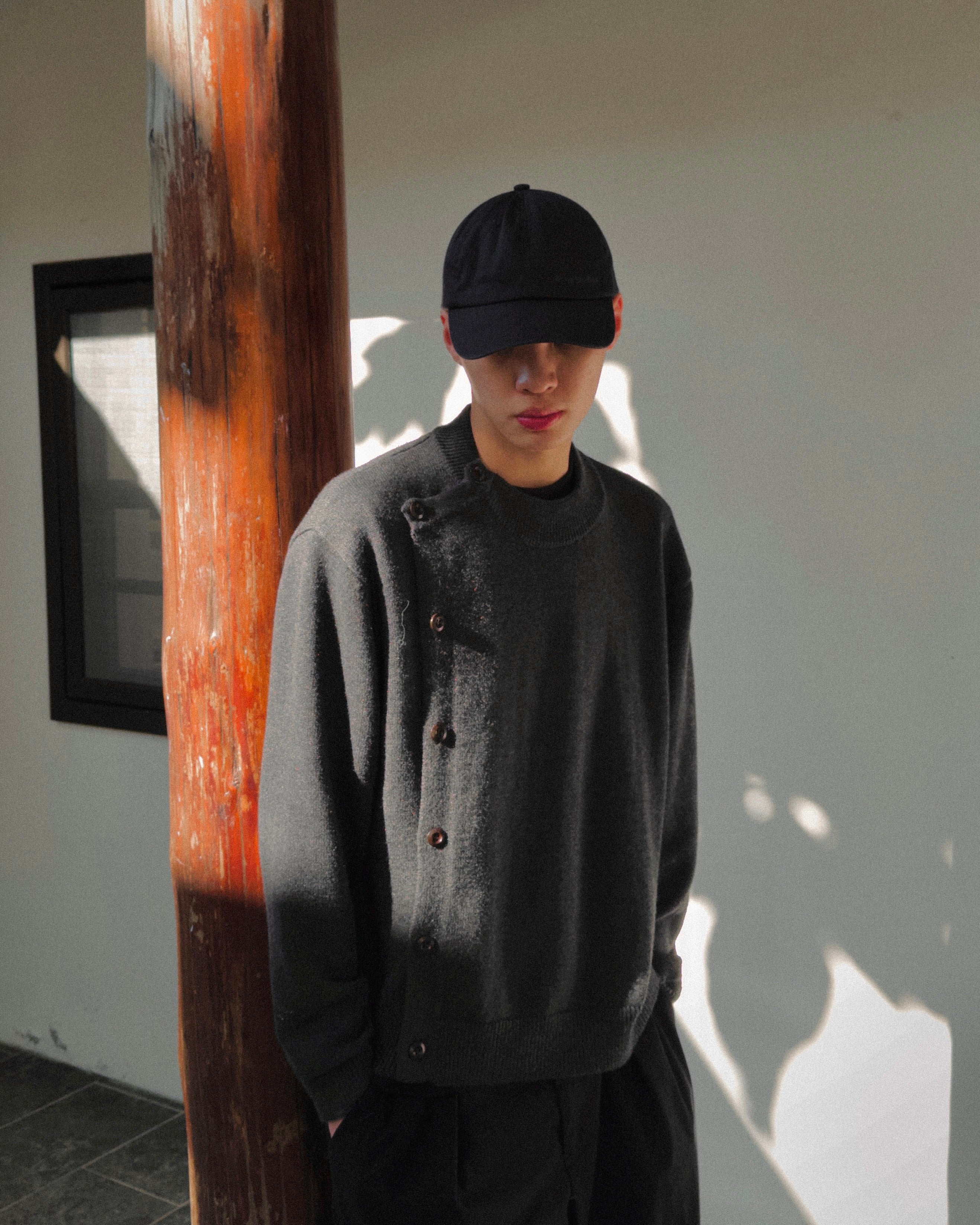 Asymmetrical Fencing Sweater