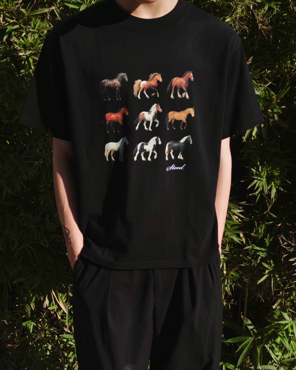 Year of Horse Tee - Black