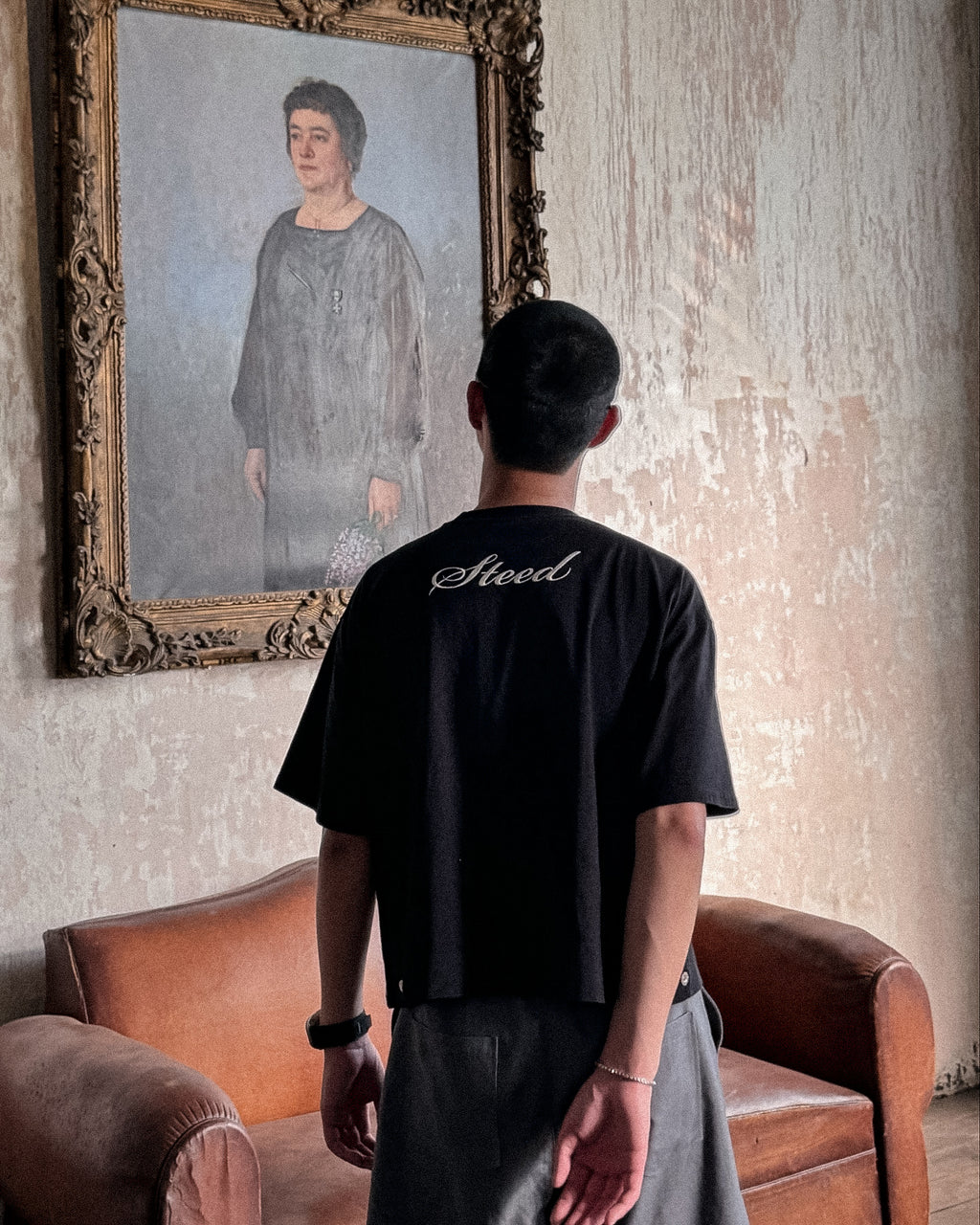 Steed Signature Box Tee V2 - Black