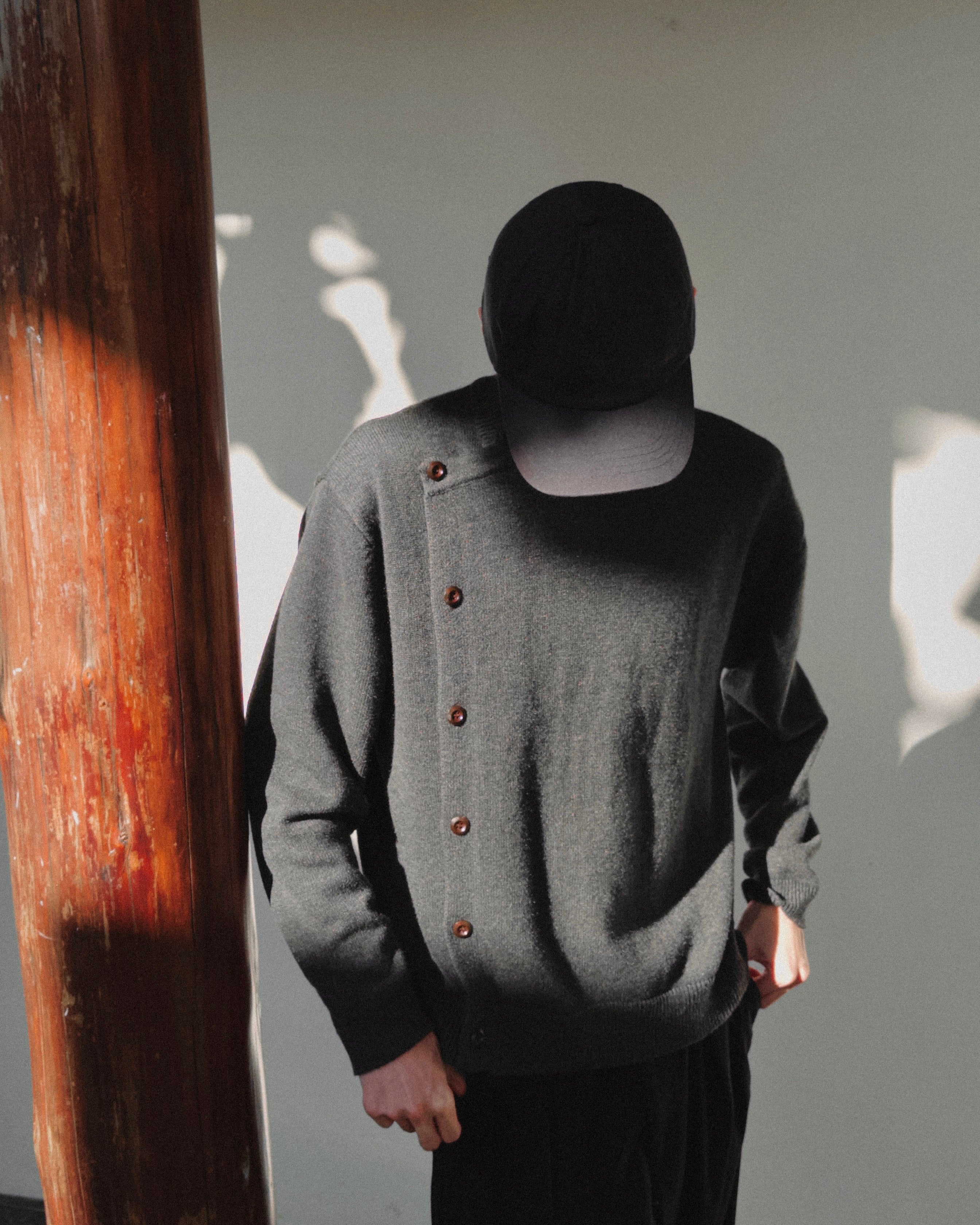 Asymmetrical Fencing Sweater