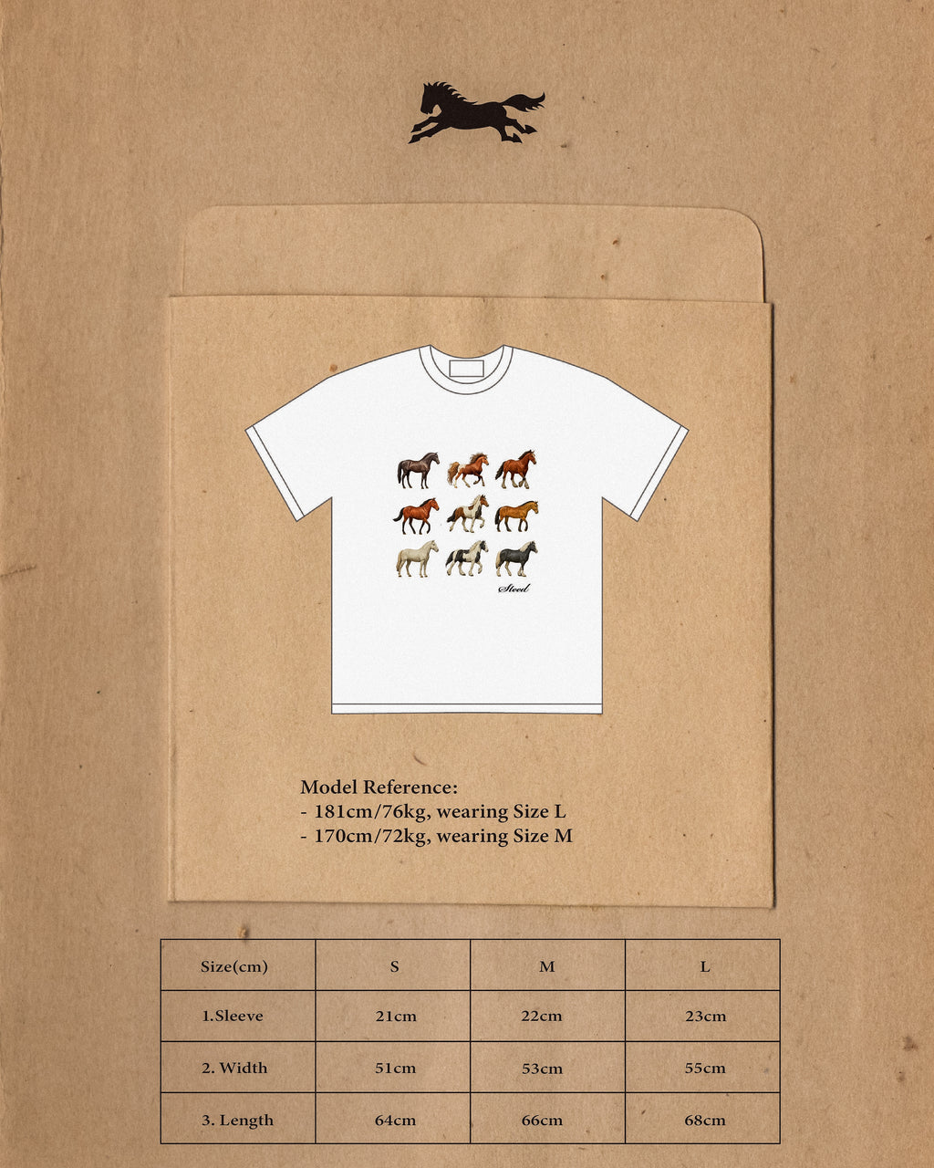 Year of Horse Tee - White