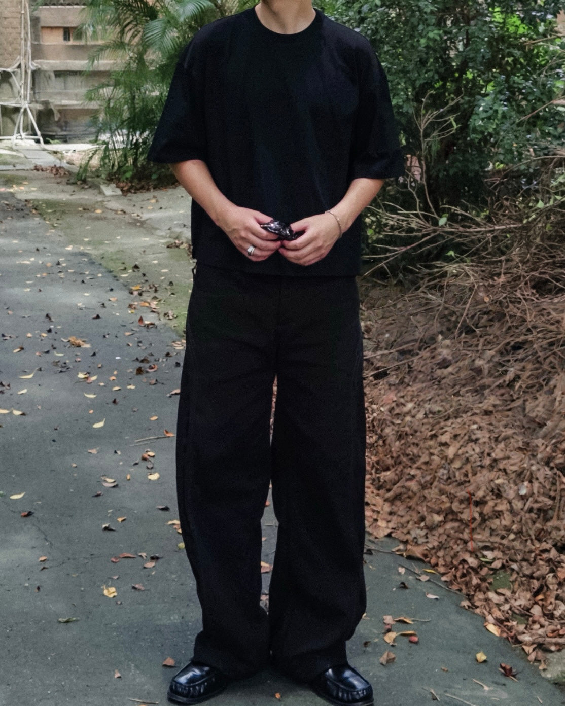 Steed Signature Box Tee V2 - Black