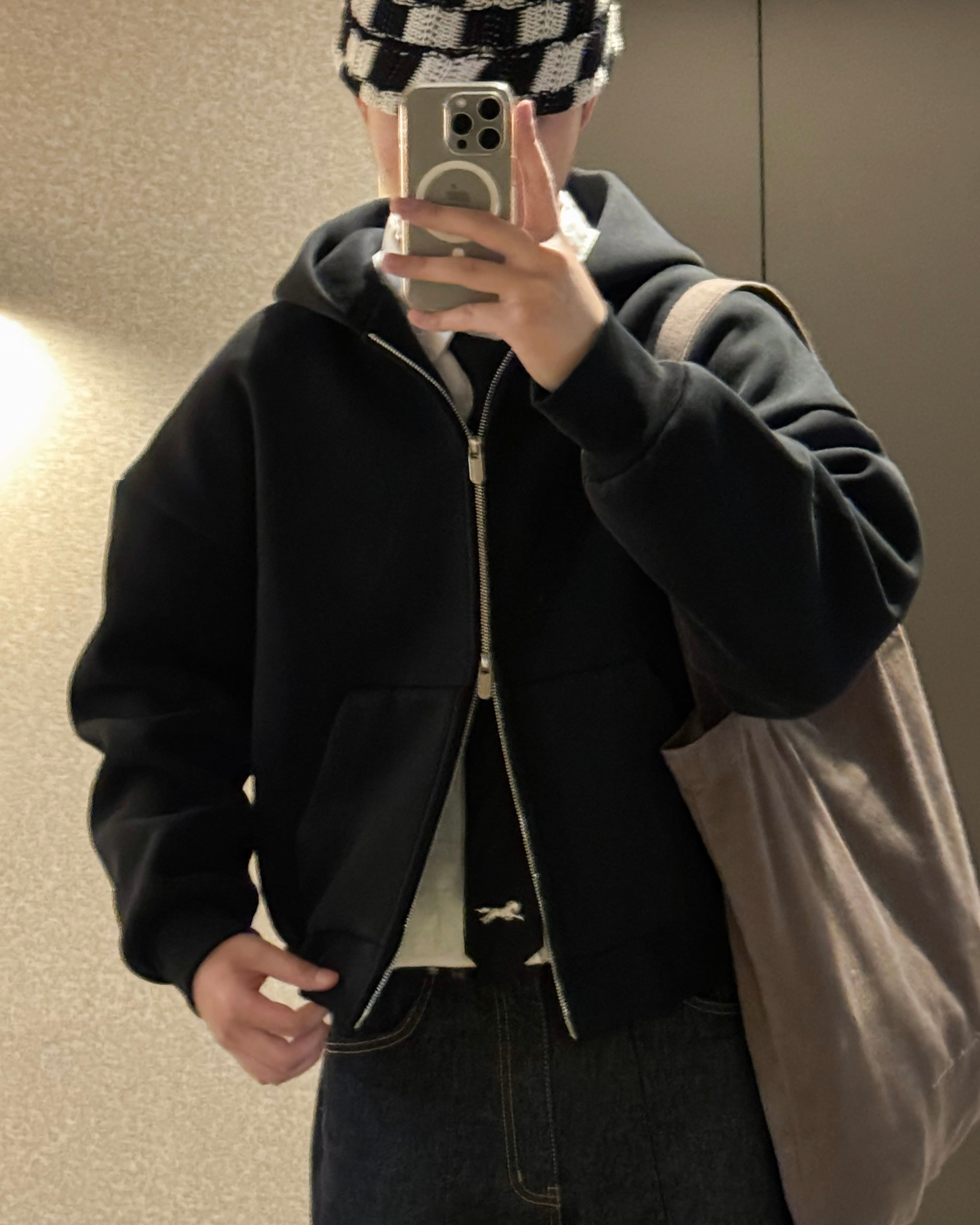 Steed Horse Logo Tie - Black