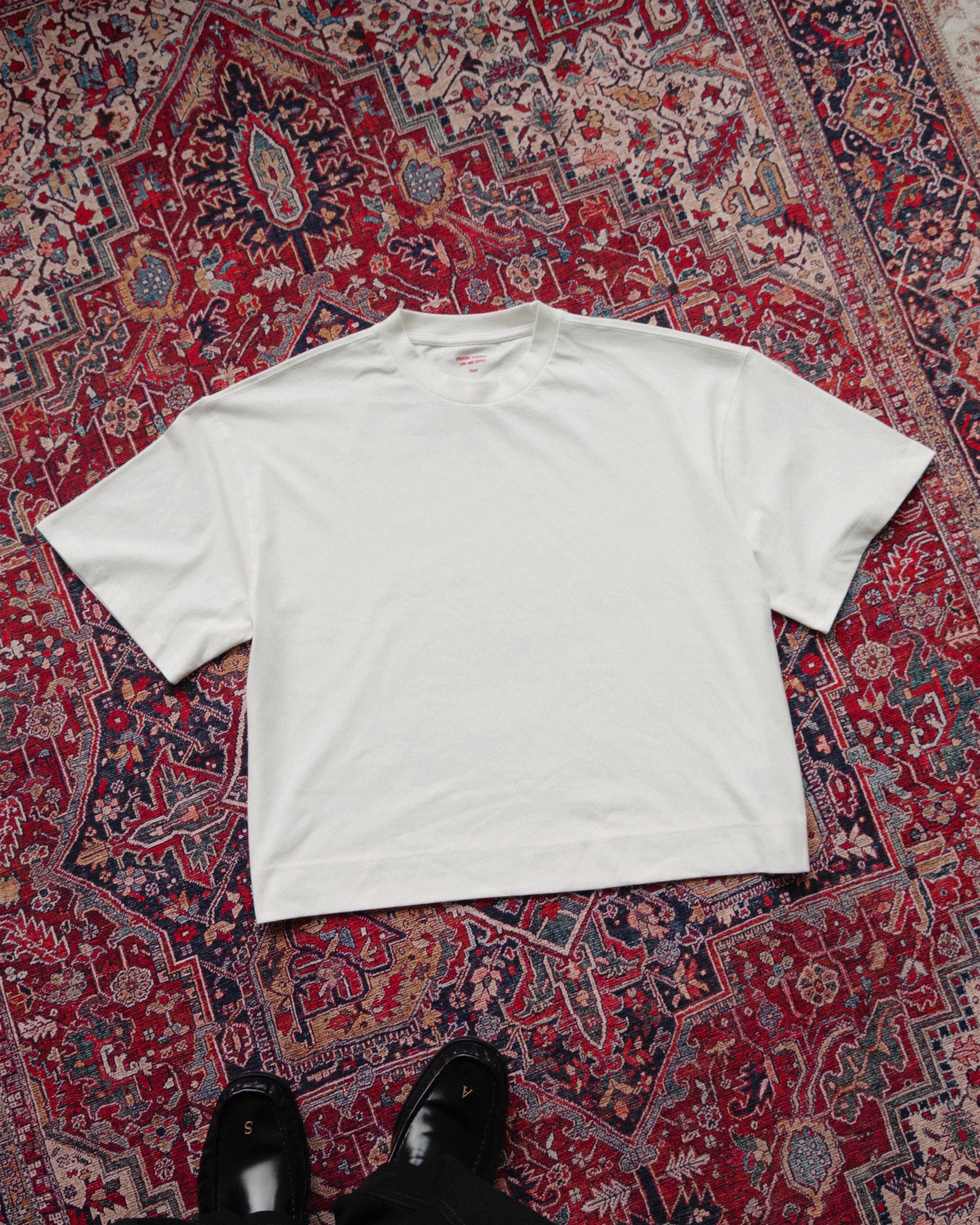 Steed Signature Box Tee V2 - White