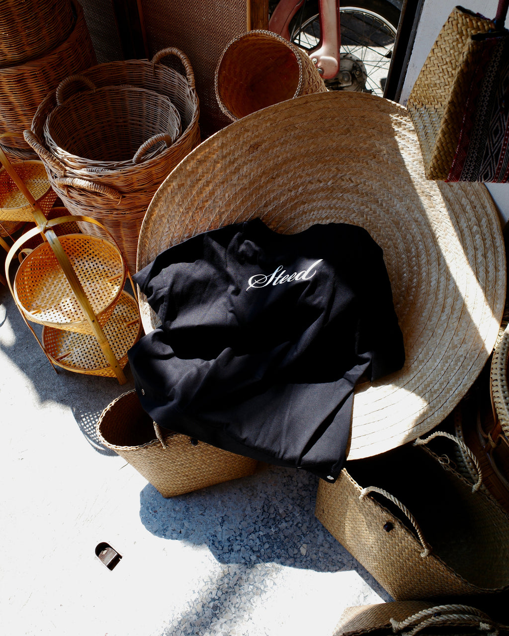 Steed Signature Box Tee V2 - Black