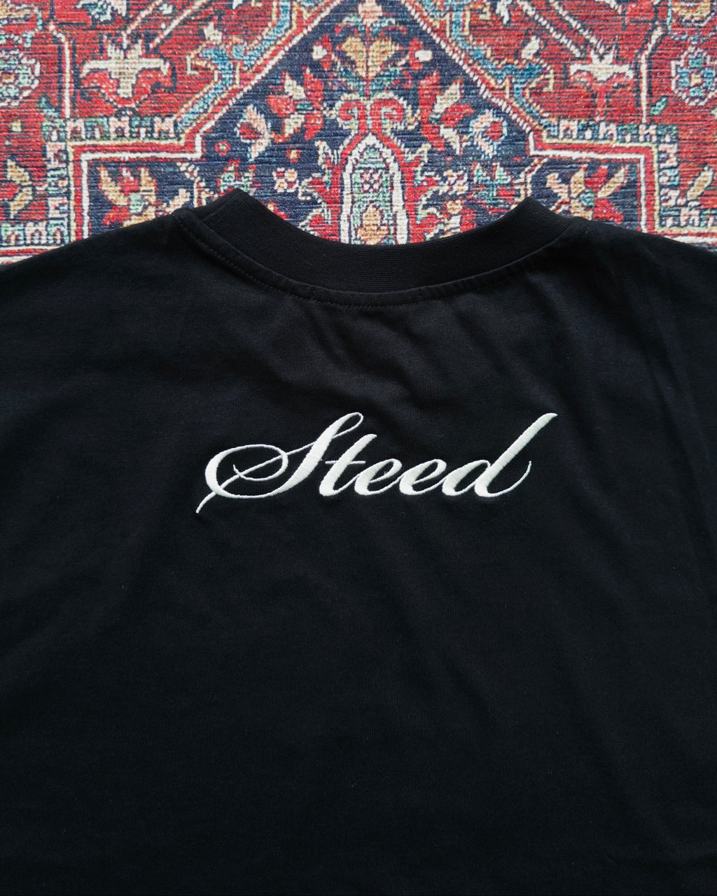 Steed Signature Box Tee V2 - Black