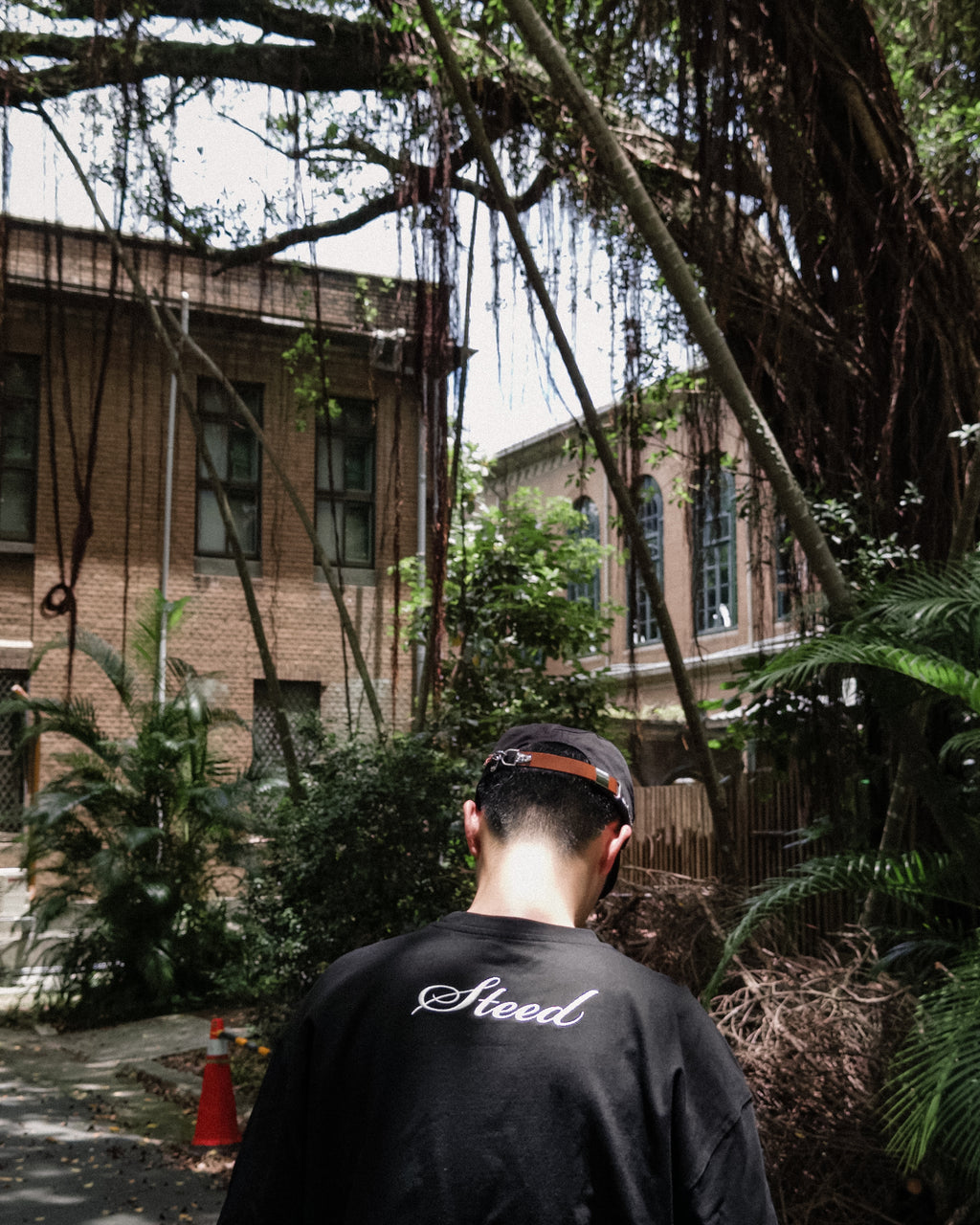 Steed Signature Box Tee V2 - Black